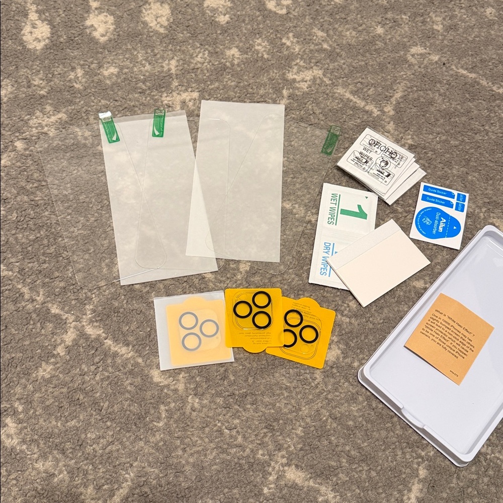 iPhone 12 Pro Max screen protector bundle